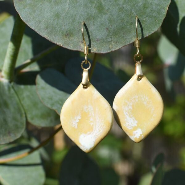 Boucle d'oreille céramique Fèndu