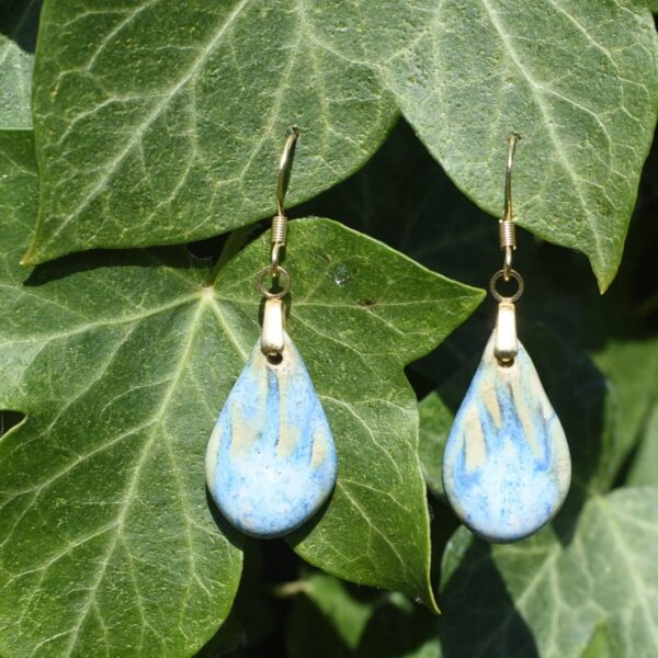 Boucle d'oreille céramique Fèndu