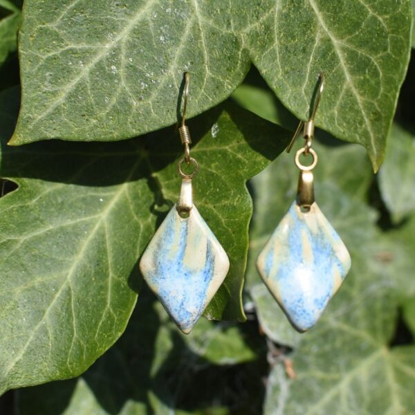 Boucle d'oreille céramique Fèndu