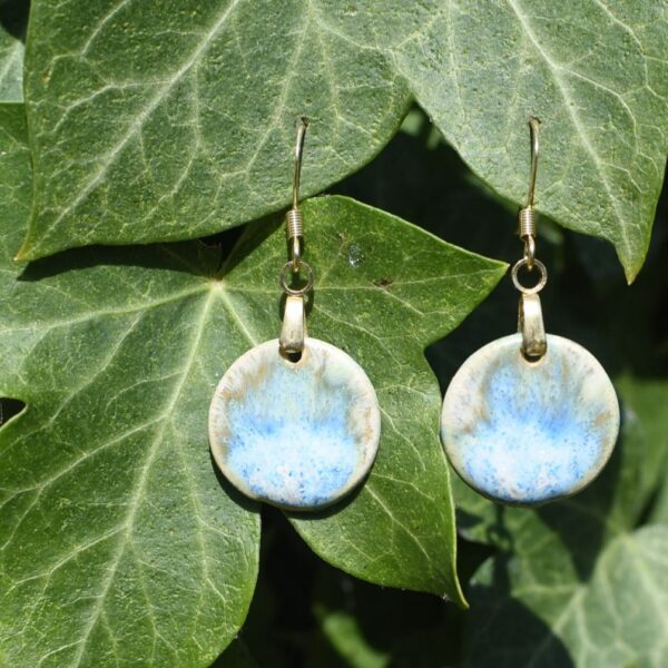 Boucle d'oreille céramique Fèndu