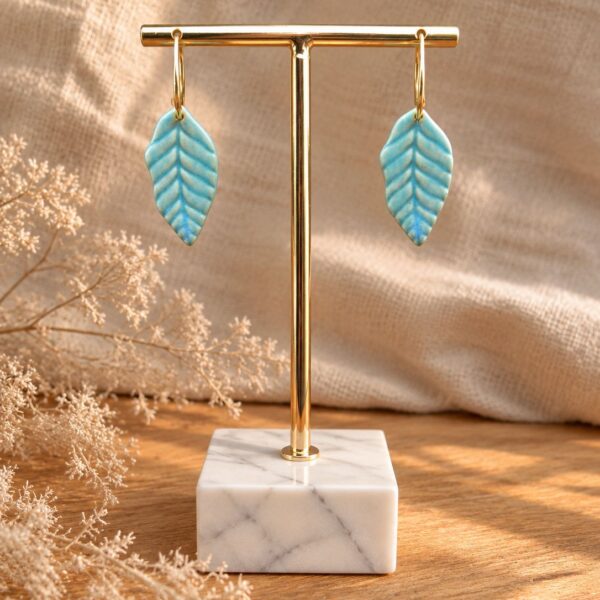 Bijoux céramique boucles d'oreilles Fèndu