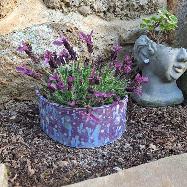 Fèndu, céramique décoration jardin